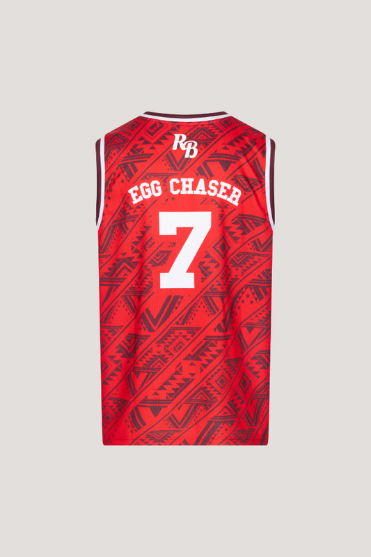 DEVILS CHASER BASKETBALL VEST - RED & MAROON