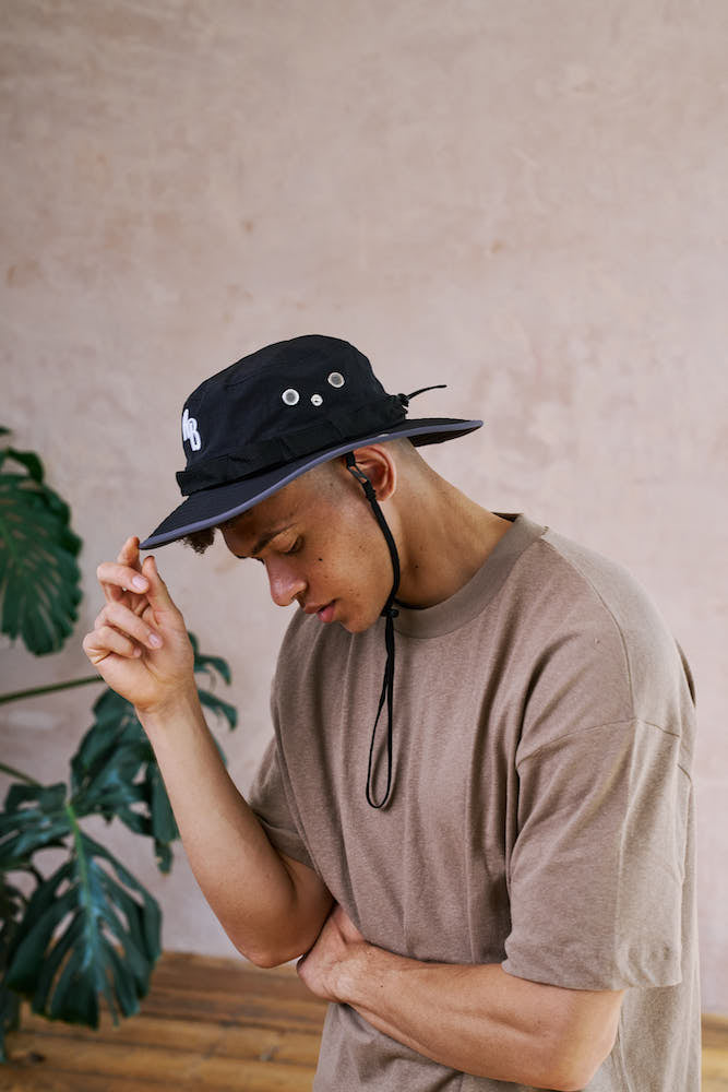 ONYX RB BOONIE - BLACK & GREY